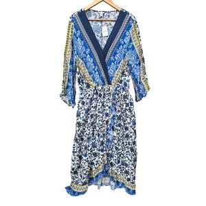chinese dress ladies Dress Casual Maxi By Cato In Blue, Size:Xs – Clothes Mentor Bloomington IL  #180